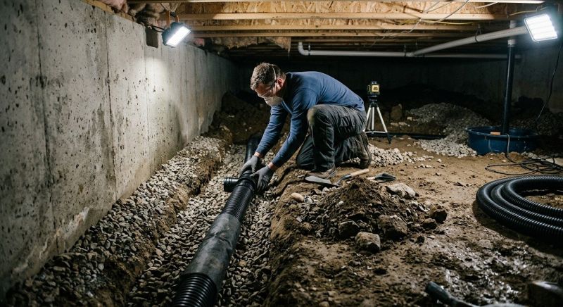 Channel Drain Installation in Birmingham, AL