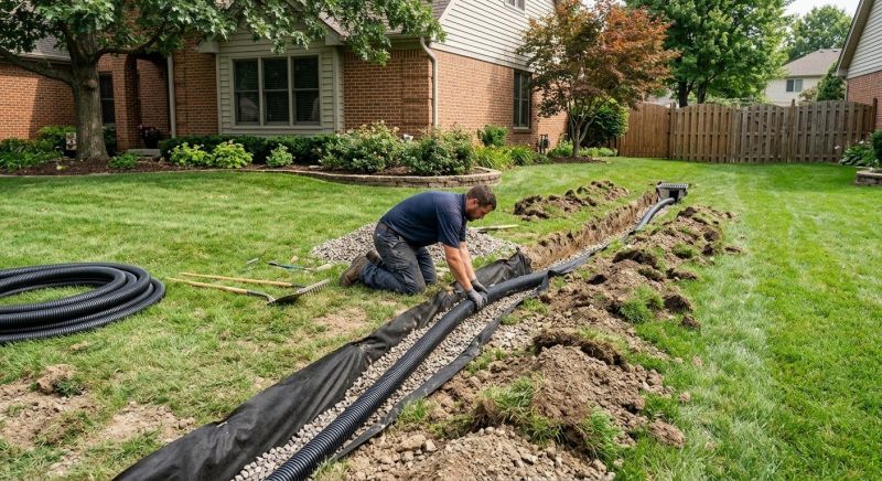 Garden Drainage Installation in Tuscaloosa, AL