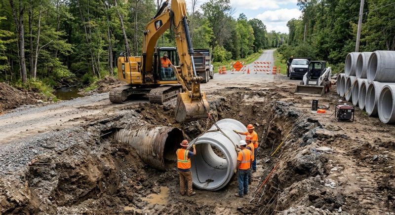 Culvert Clearing in Tuscaloosa, AL
