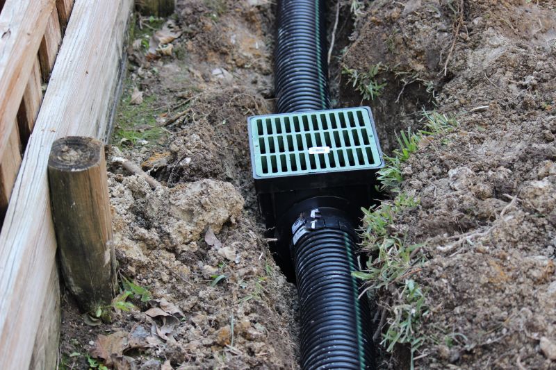 Hillside Drainage Installation in Birmingham, AL