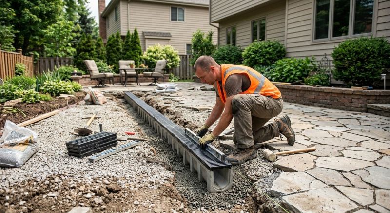 Landscaping Drainage Installation in Tuscaloosa, AL