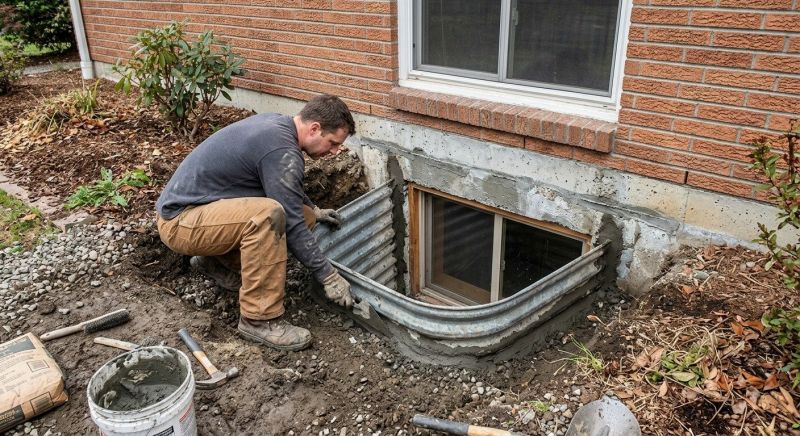 Window Well Installation in Overland Park, KS