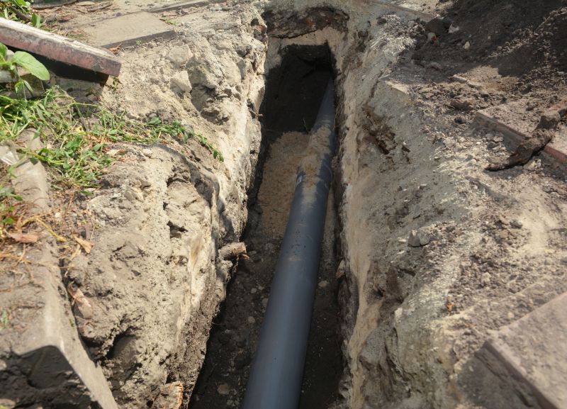 Underground Drainage Pipes