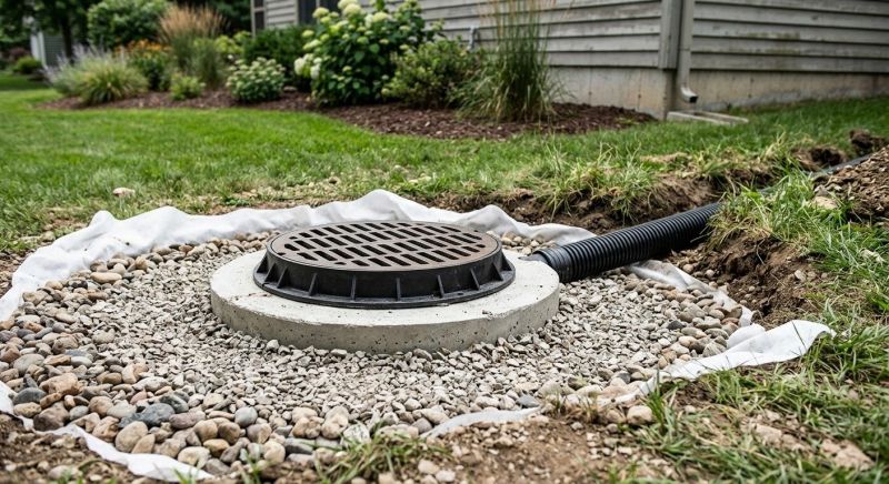 Yard Dry Well Installation in Birmingham, AL